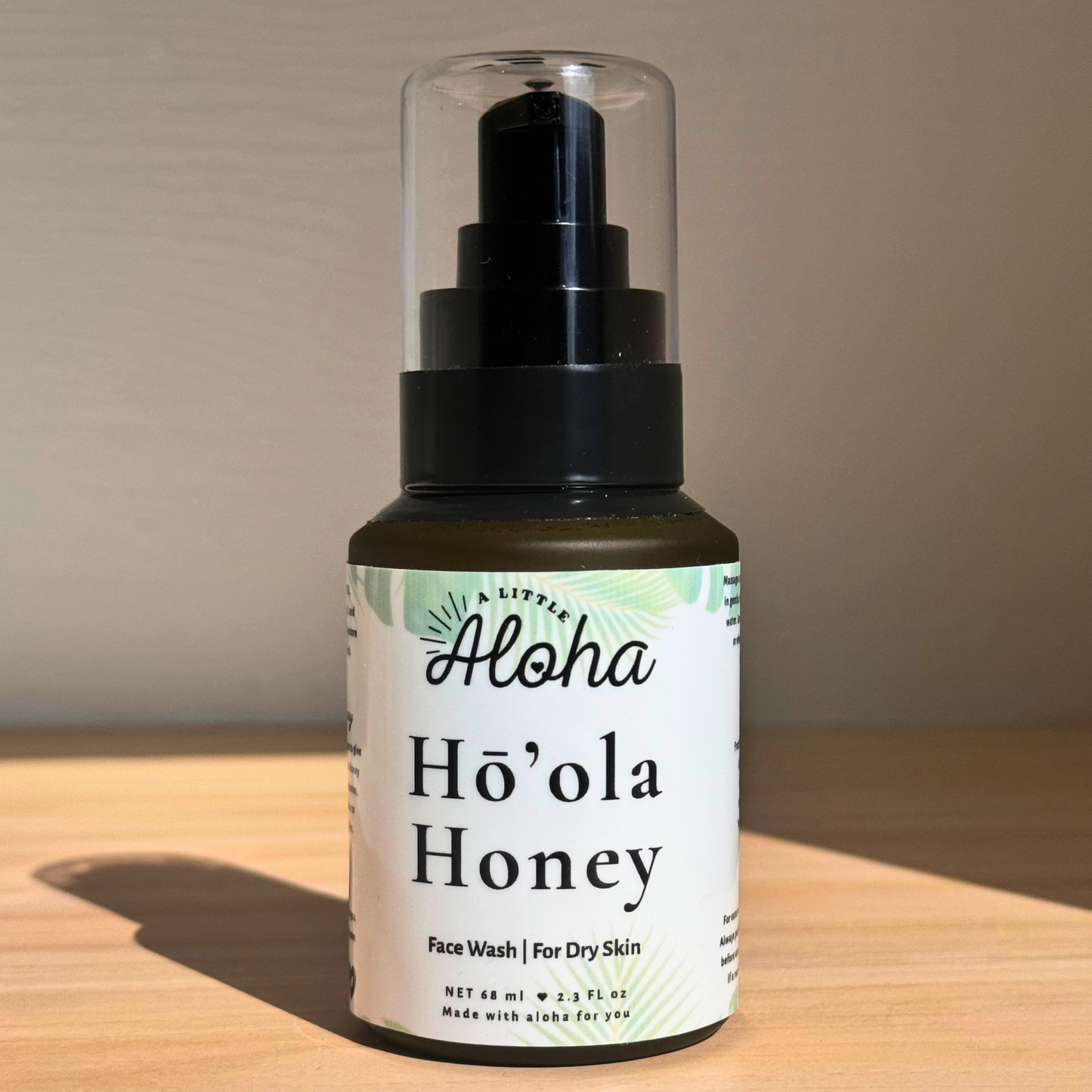 Hō’ola Oil & Hō’ola Honey Face Wash for Dry Skin