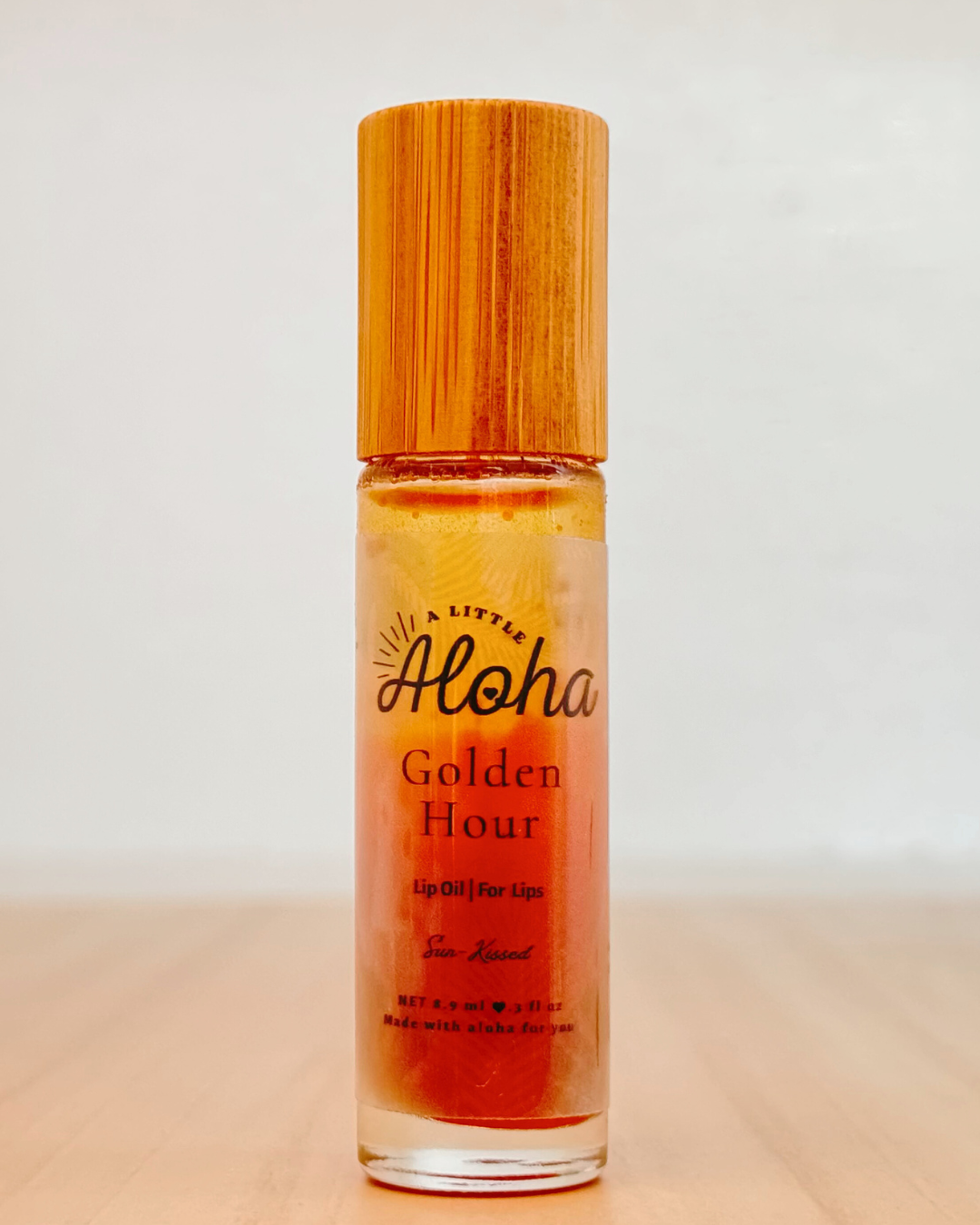 Golden Hour Lip Oil & Golden Hour Lip Scrub