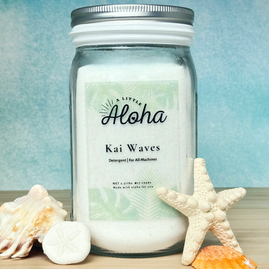Kai Waves Laundry Detergent & Funk Off, Aloha On Air Deodorizer