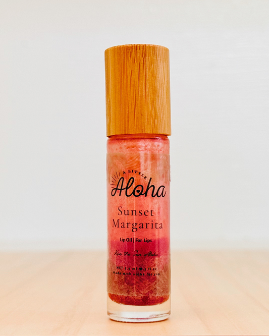 Sunset Margarita Lip Oil & Sunset Margarita Lip Scrub