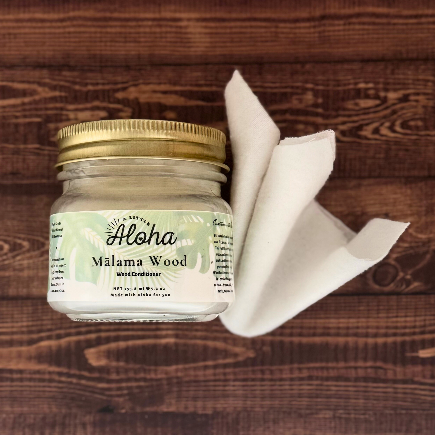 Mālama Wood Mineral Oil Conditioner