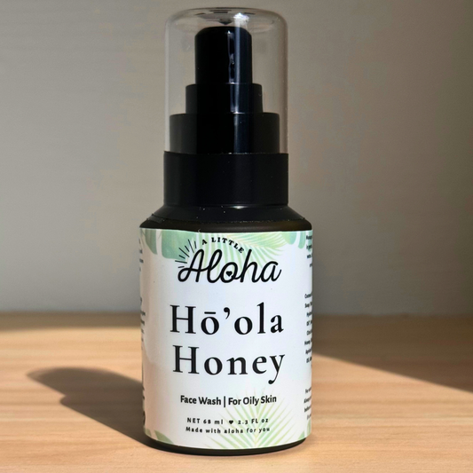 Hō’ola Oil & Hō’ola Honey Face Wash for Oily Skin