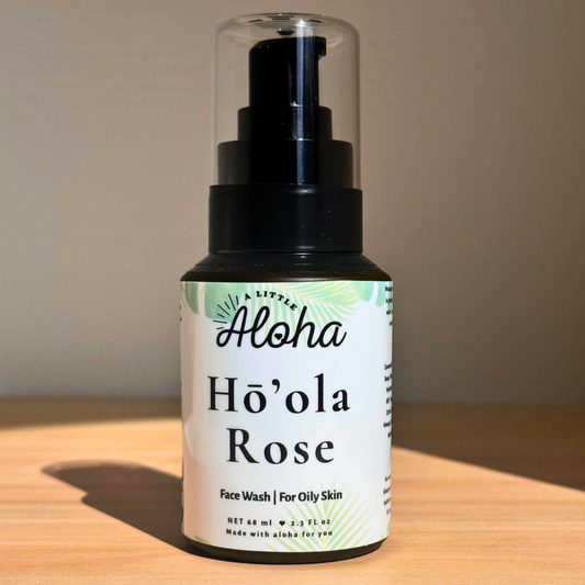 Hō’ola Rose Honey Face Wash for Oily Skin